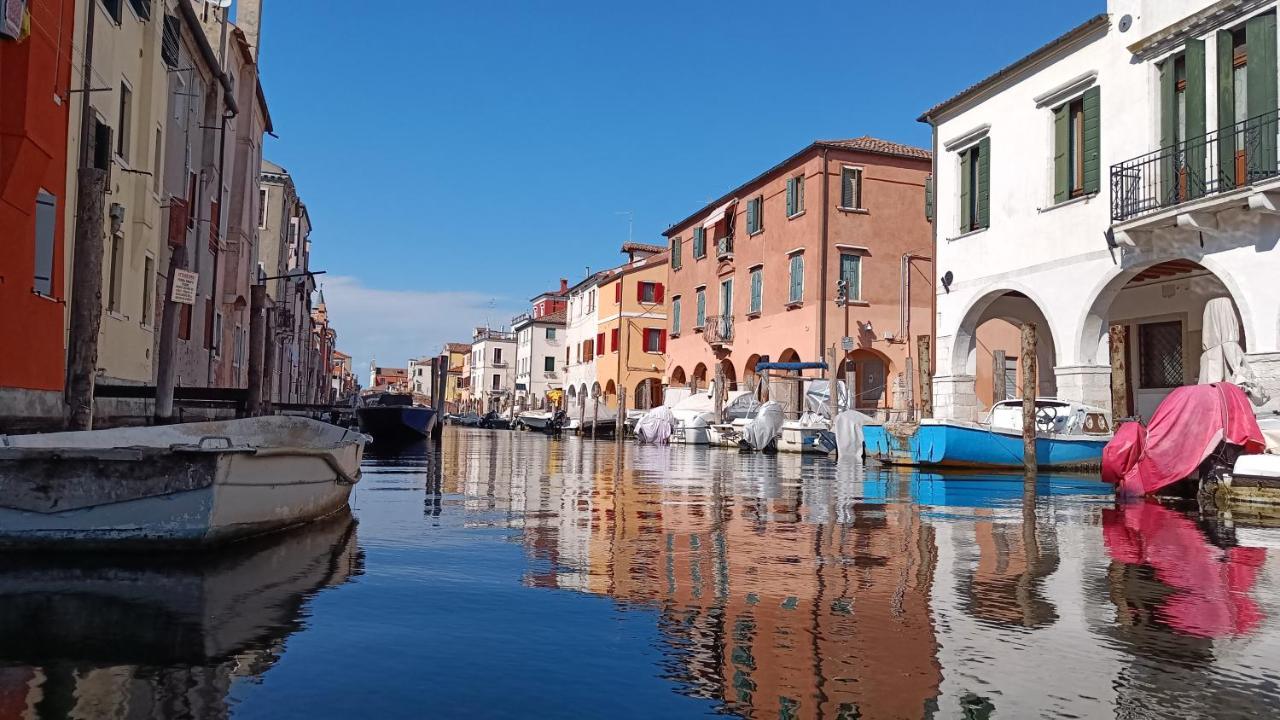 Casa Cuccagna Chioggia - Vista Canal Vena Exteriör bild