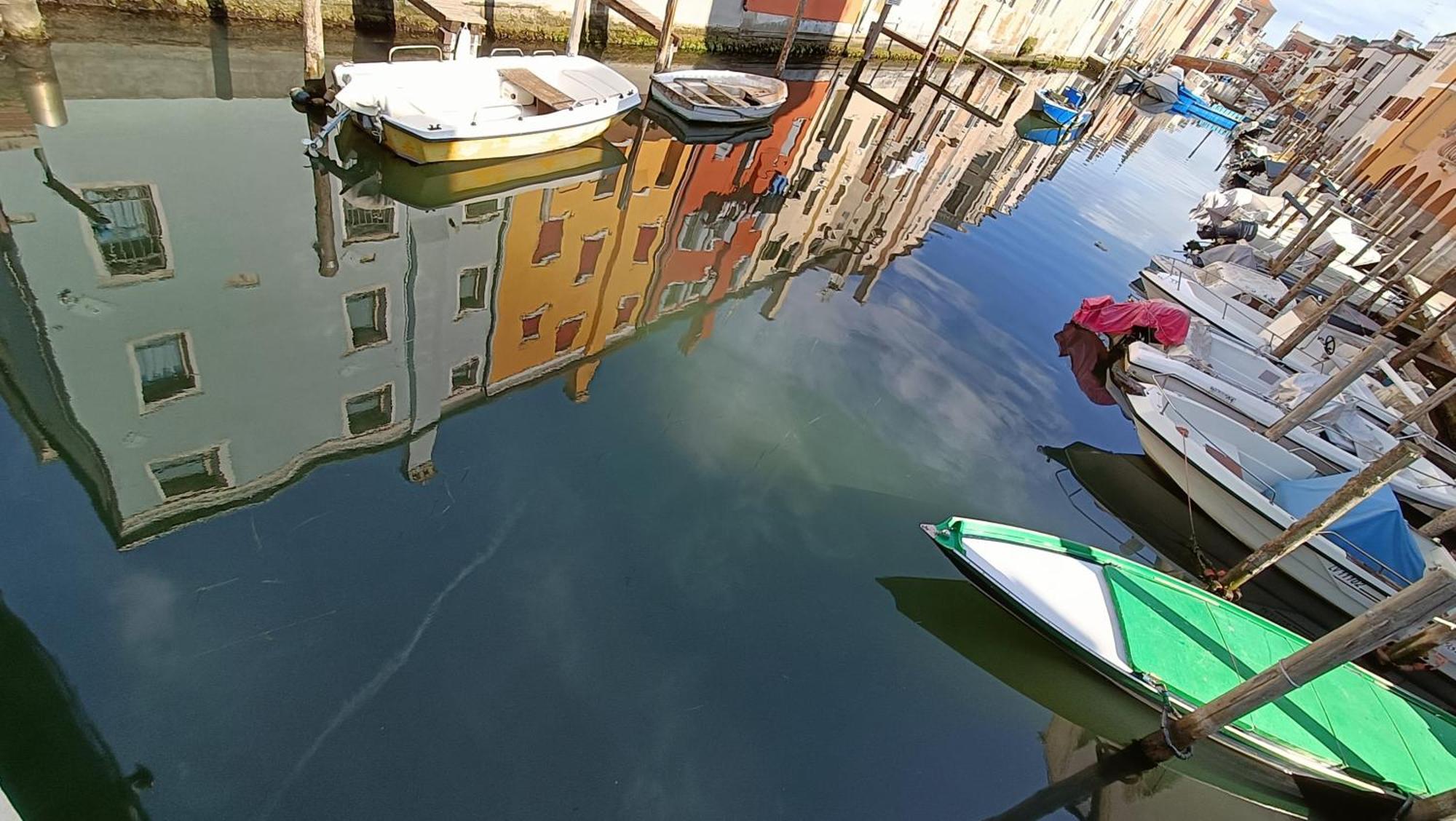 Casa Cuccagna Chioggia - Vista Canal Vena Exteriör bild